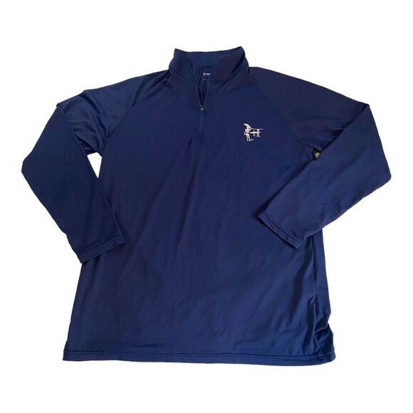 The Endless Summer Shirt Mens Large Blue Long Sleeve Surf Swim Stretch - Picture 3 of 12